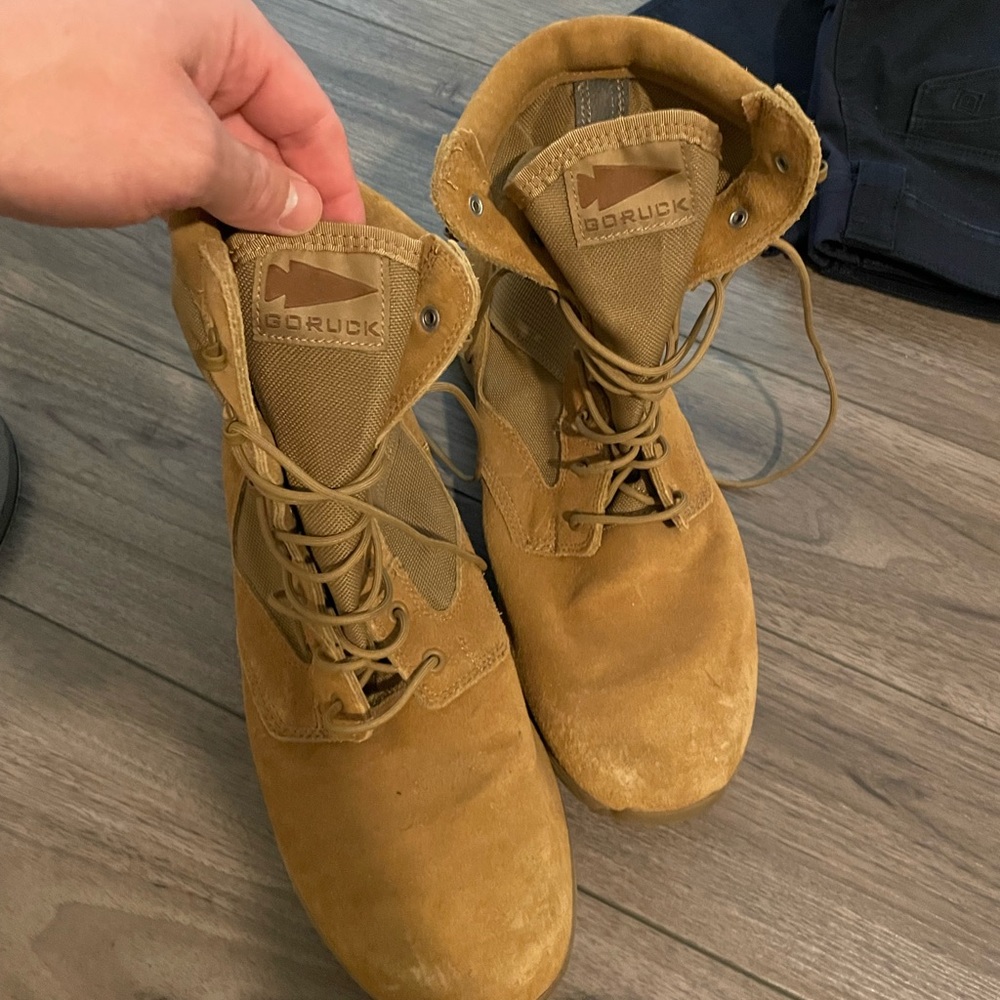 Goruck boots Mac v sog coyote tan 8 inch